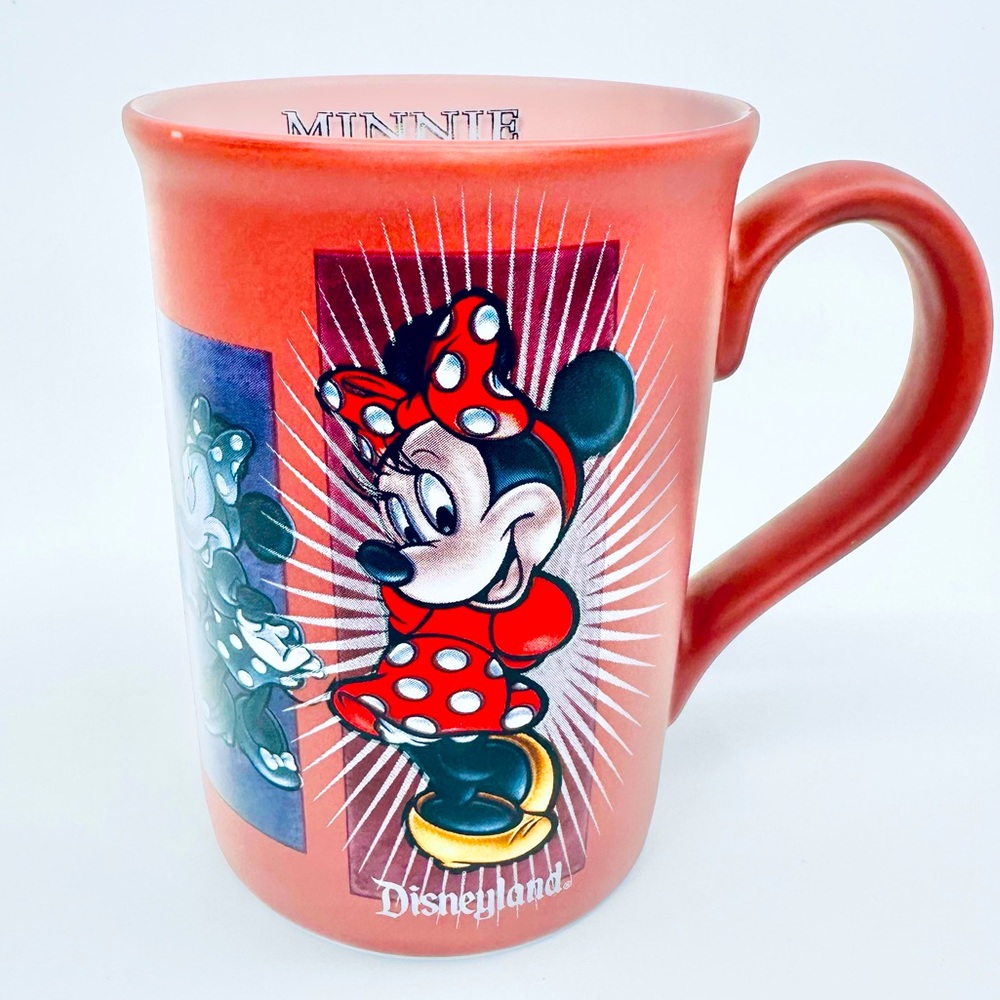 Red Minnie Mouse Disneyland Mug